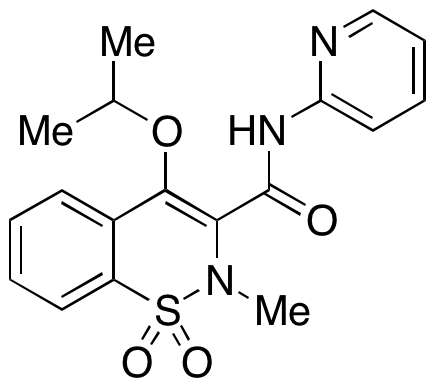 2-Methyl-4-(1-methylethoxy)-N-2-pyridinyl-2H-1,2-benzothiazine-3-carboxamide 1,1-Dioxide