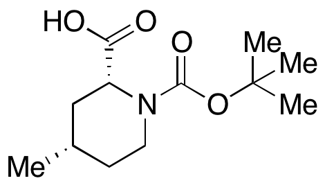 (2R,4S)-rel-4-Methyl-1,2-piperidinedicarboxylic Acid 1-(1,1-Dimethylethyl) Ester