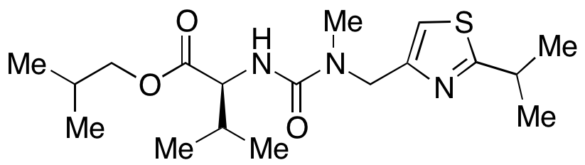 N-[[N-Methyl-N-[(2-isopropyl]-4-thiazolyl)methyl)amino]carbonyl-L-valine Carboxylic Acid Isobutyl Alcohol Ester