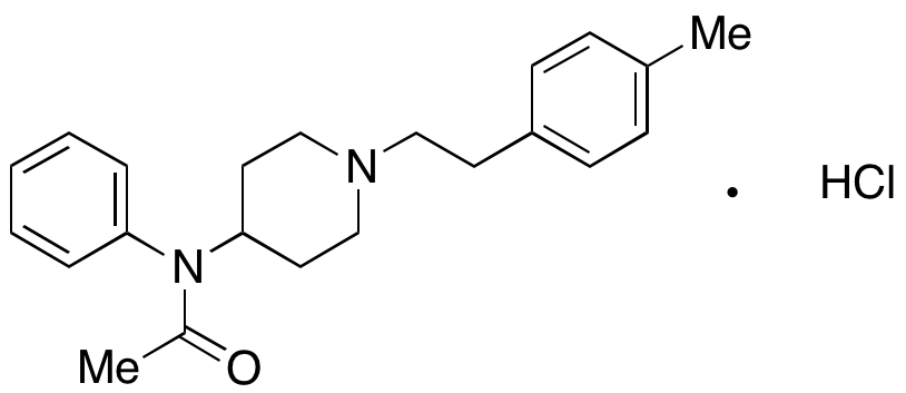 N-(1-(4-Methylphenethyl)piperidin-4-yl)-N-phenylacetamide Hydrochloride