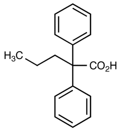 2,2-Diphenylpentanoic Acid