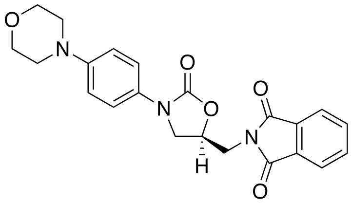 2-[[(5S)-3-[4-(4-Morpholinyl)phenyl]-2-oxo-5-oxazolidinyl]methyl]-1H-isoindole-1,3(2H)-dione
