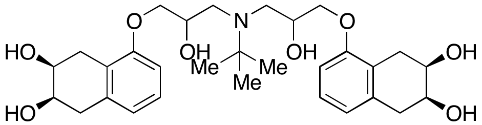(2R,3S)-rel-Nadolol-N-[(2R,3S)-rel-Nadolol-de(N-tert-butyl)]