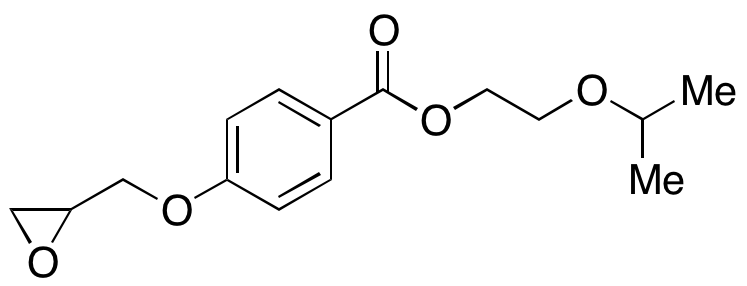 4-(2-Oxiranylmethoxy)benzoic Acid 2-(1-Methylethoxy)ethyl Ester 