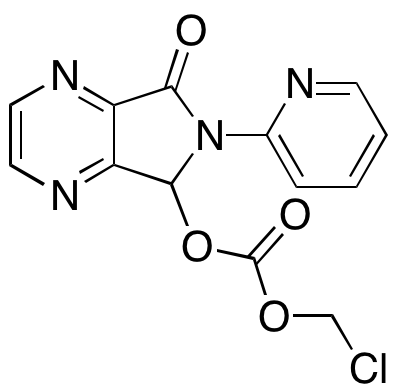 (7-Oxo-6-(pyridin-2-yl)-6,7-dihydro-5H-pyrrolo[3,4-β]pyrazin-5-yl) carbonic Acid Chloromethyl Ester 