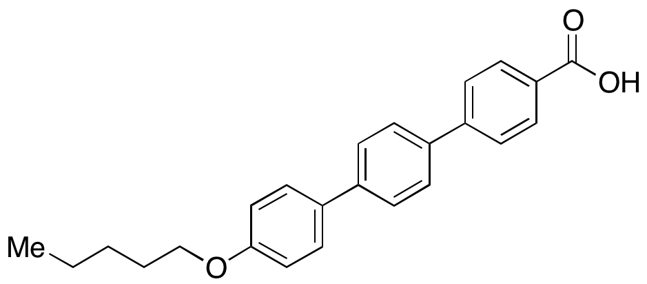 4’’-(Pentyloxy)-[1,1’:4’,1’’-terphenyl]-4-carboxylic Acid