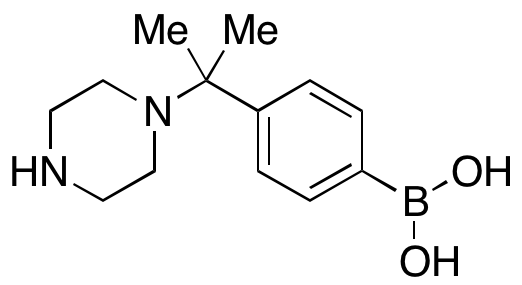 (4-(2-(Piperazin-1-yl)propan-2-yl)phenyl)boronic Acid