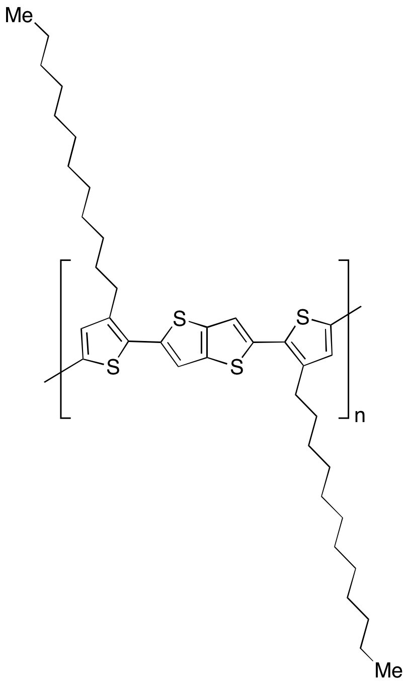 Poly[2,5-bis(3-dodecylthiophen-2-yl)thieno[3,2-β]thiophene]