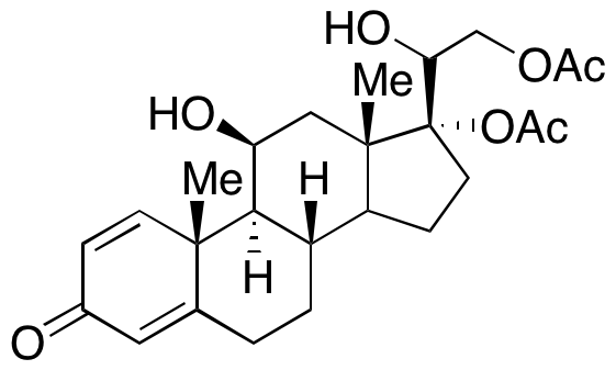 Pregna-1,4-dien-11 β,17α,20 β,21-tetrol-3-one 17,21-Diacetate 