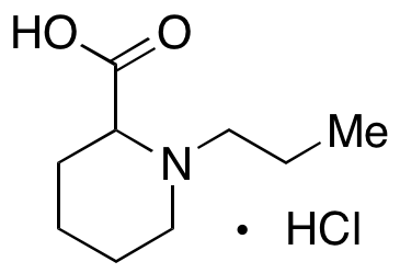 1-Propyl-2-piperidinecarboxylic Acid Hydrochloride