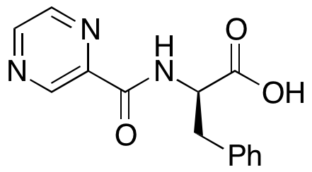 N-(2-Pyrazinylcarbonyl)-D-phenylalanine 