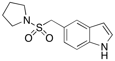 5-[(1-Pyrrolidinylsulfonyl)methyl]-1H-indole 