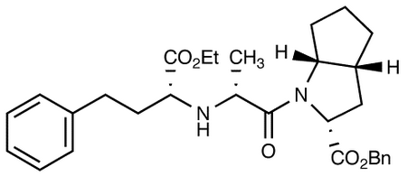 [2R,3aR,6aR]-1-[(2(R)-2-[[(1R)-1-Ethoxycarbonxyl)-3-phenylpropyl]amino]-1-oxopropyl]octahydrocyclopenta[6]pyrrole-2-carboxylic Acid, Benzyl Ester