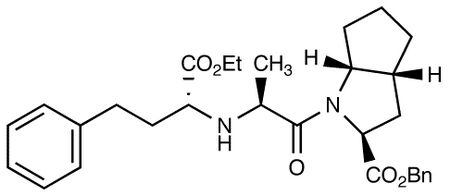 [2S,3aR,6aR]-1-[(2(S)-2-[[(1R)-1-Ethoxycarbonxyl)-3-phenylpropyl]amino]-1-oxopropyl]octahydrocyclopenta[6]pyrrole-2-carboxylic Acid, Benzyl Ester