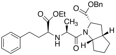 2-[N-[(S)-1-Ethoxycarbonyl-3-phenylpropyl]-L-alanyl]-(1S,3S,5S)-2-azabicyclo[3.3.0]octane-3-carboxylic Acid, Benzyl Ester
