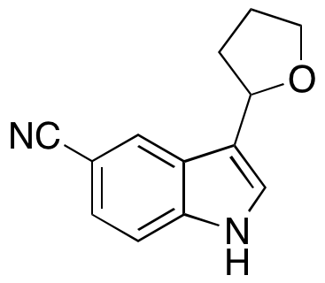 3-(2-Tetrahydrofuranyl)-1H-Indole-5-carbonitrile