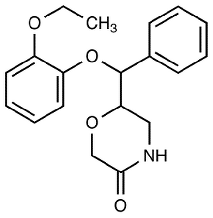 (2RS,3RS)-6-[a-(2-Ethoxyphenoxy)benzyl]morpholin-3-one
