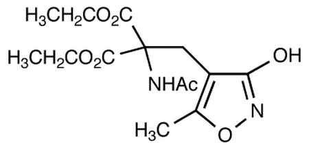 Ethyl 2-Acetamido-2-ethoxycarbonyl-3-[3-hydroxy-5-methylisoxazol-4-yl]propanoate