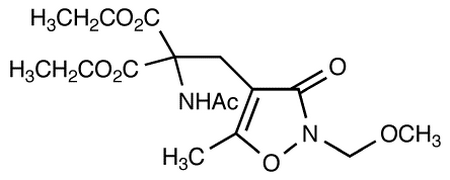 Ethyl 2-Acetamido-2-ethoxycarbonyl-3-(2-ethyl-5-methyl-3-oxoisoxazolin-4-yl) propionate