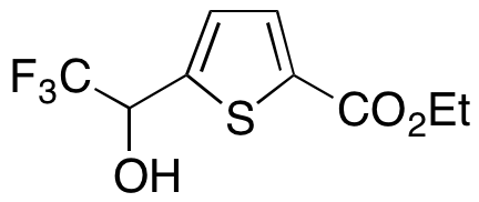 5-(2,2,2-Trifluoro-1-hydroxyethyl)thiophene-2-carboxylic Acid Ethyl Ester 