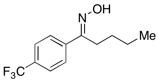 (E)-1-(4-(Trifluoromethyl)phenyl)pentan-1-one Oxime