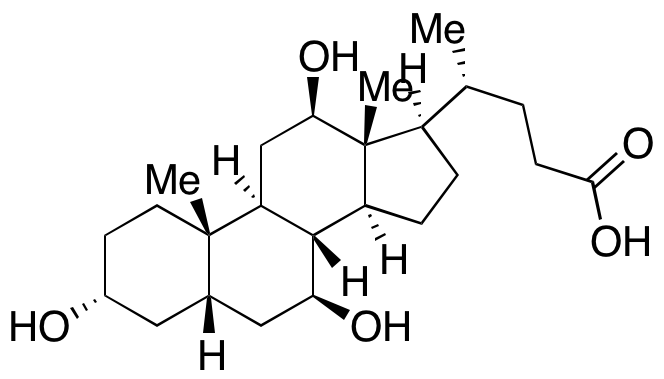 3α,7 β,12 β-Trihydroxy-5 β-cholanoic Acid