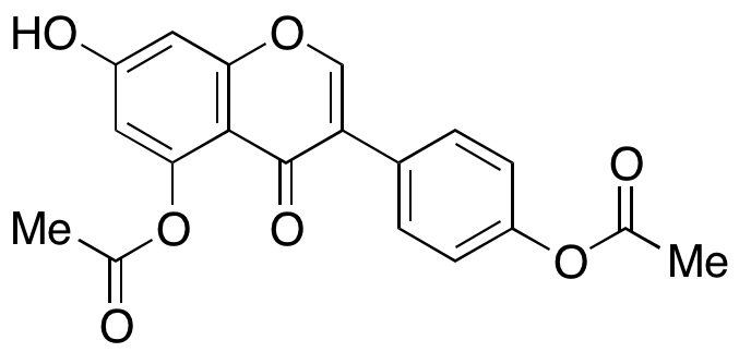4’,5,7-Trihydroxyisoflavone 4’,5’-Diacetate 
