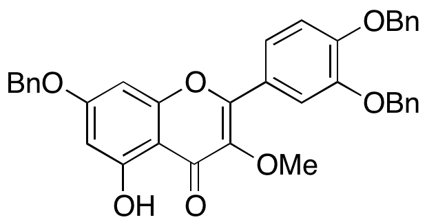 3’,4’,7-Tris(benzyloxy)-5-hydroxy-3-methoxy Flavone 