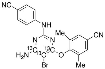 Etravirine-<sup>13</sup>C<sub>3</sub>