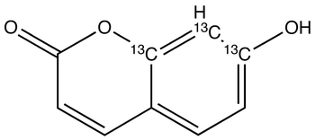 7-Hydroxycoumarin-<sup>13</sup>C<sub>3</sub>