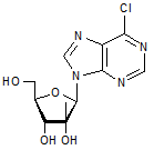 6-Chloro-9-(2-C-methyl-beta-D-ribofuranosyl)-9H-purine