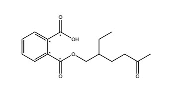 Mono-(2-ethyl-5-oxohexyl)phthalate-<sup>13</sup>C<sub>4</sub> in MTBE