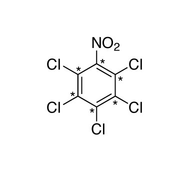 Pentachloronitrobenzene-<sup>13</sup>C<sub>6</sub> solution in nonane