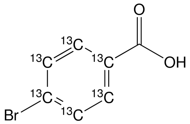4-Bromobenzoic acid-phenyl-<sup>13</sup>C<sub>6</sub>