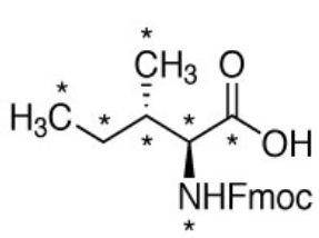 L-Isoleucine-N-FMOC <sup>13</sup>C<sub>6</sub>,<sup>15</sup>N