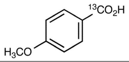 4-Methoxy-7-<sup>13</sup>C-benzoic Acid