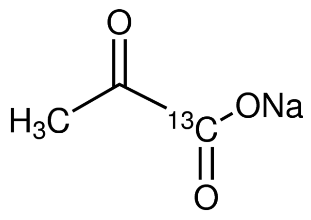 Sodium pyruvate-1-<sup>13</sup>C