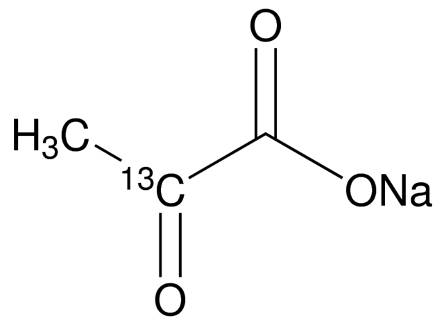 Sodium pyruvate-2-<sup>13</sup>C