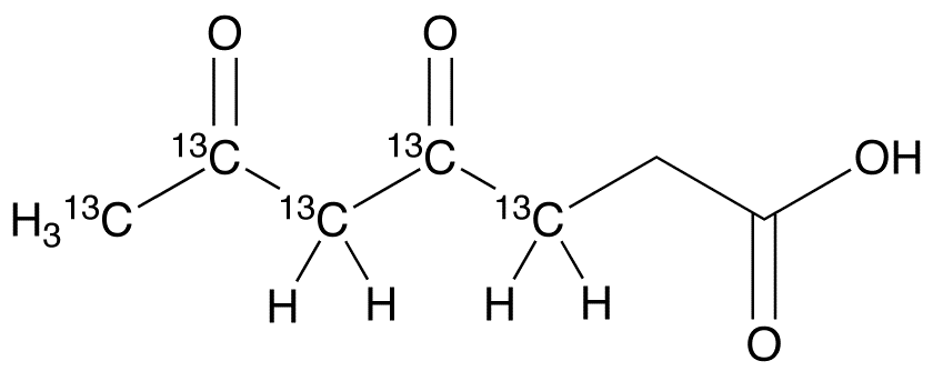 Succinylacetone-3,4,5,6,7-<sup>13</sup>C<sub>5</sub>