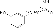 m-Coumaric acid-<sup>13</sup>C<sub>3</sub>