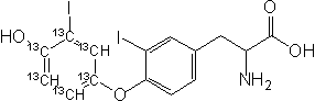 L-3,3’-Diiodothyronine-<sup>13</sup>C<sub>6</sub>