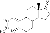 Estrone-2,3,4-<sup>13</sup>C<sub>3</sub>