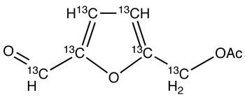 5-Acetoxymethyl-2-furaldehyde-<sup>13</sup>C<sub>6</sub>