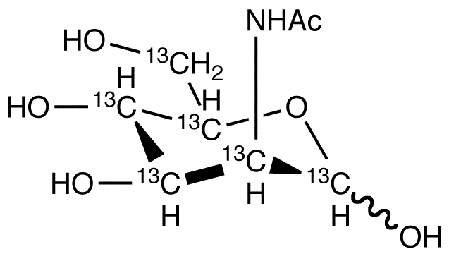 N-Acetyl-D-mannosamine-<sup>13</sup>C<sub>6</sub>
