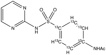 N-Acetylsulfadiazine-<sup>13</sup>C<sub>6</sub>