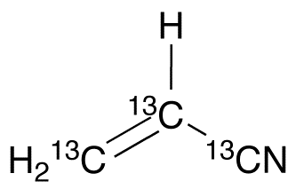 Acrylonitrile-<sup>13</sup>C<sub>3</sub>(stabilized with 35-45 ppm 4-hydroxy anisole)