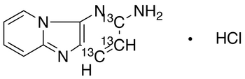 2-Aminodipyrido[1,2-a:3’,2-D]imidazole-<sup>13</sup>C<sub>3</sub> HCl