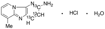 2-Amino-6-methyldipyrido[1,2-a:3’,2’-d]imidazole-<sup>13</sup>C<sub>3</sub> hydrochloride hydrate 
