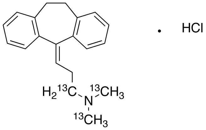 Amitriptyline-<sup>13</sup>C<sub>3</sub> HCl