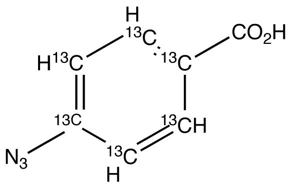 4-Azidobenzoic Acid-<sup>13</sup>C<sub>6</sub>